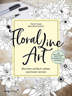 cover image of Floral Line Art